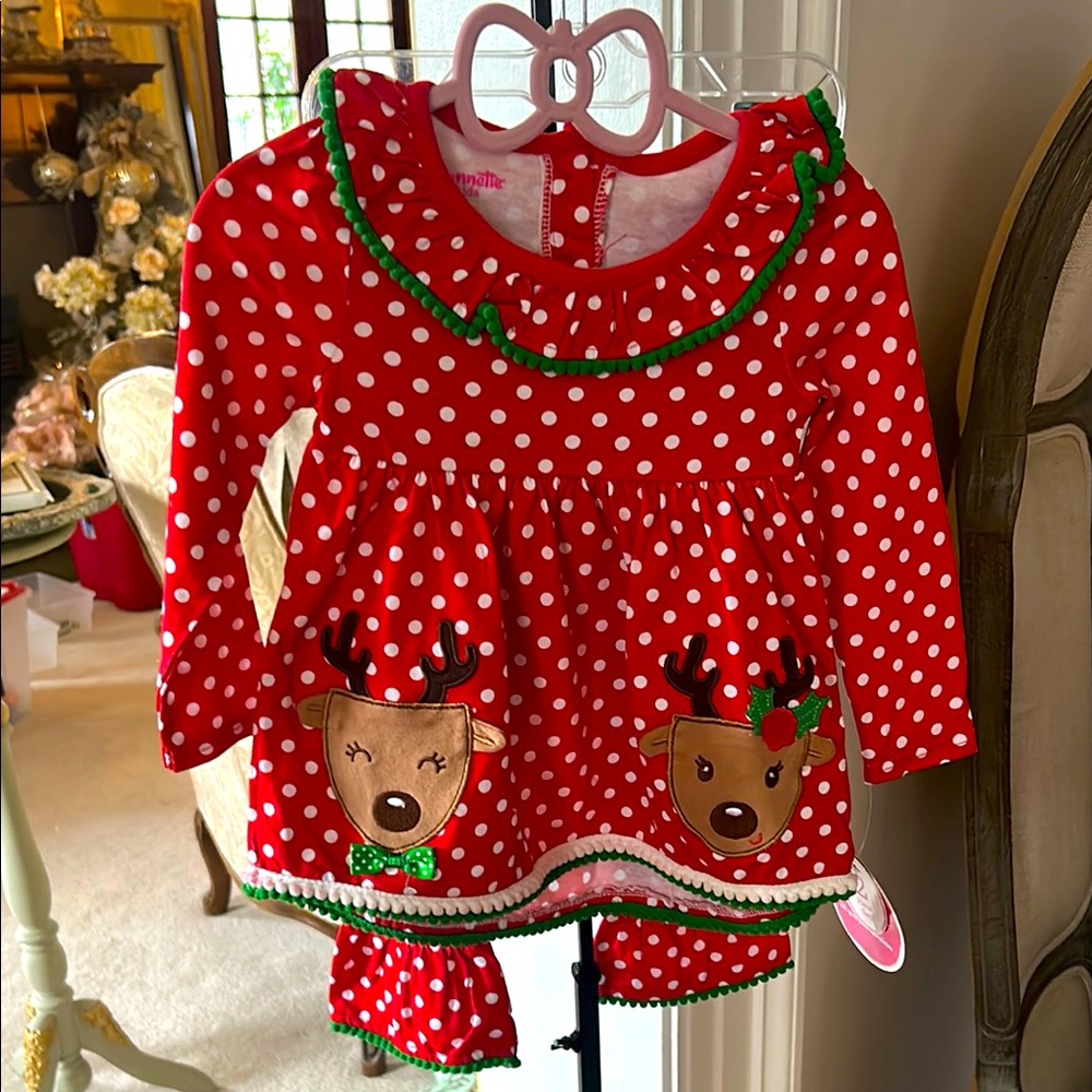 NWT Holiday 2-Piece Children’s Outfit Size :3T